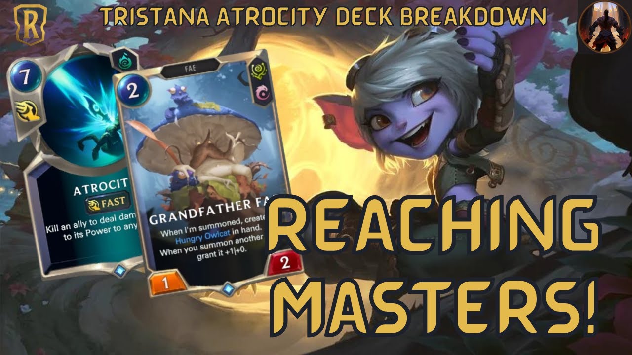 Reaching MASTERS With Tristana Teemo Atrocity! | Deck Breakdown ...