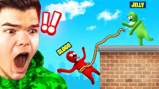 HOLDING ON To My BEST FRIEND Or He DIES! (Gang Beasts)