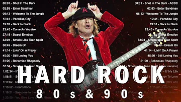 80s 90s Hard Rock - GNR, Metallica, ACDC, Nirvana, CCR, U2, Scorpions, Bon Jovi