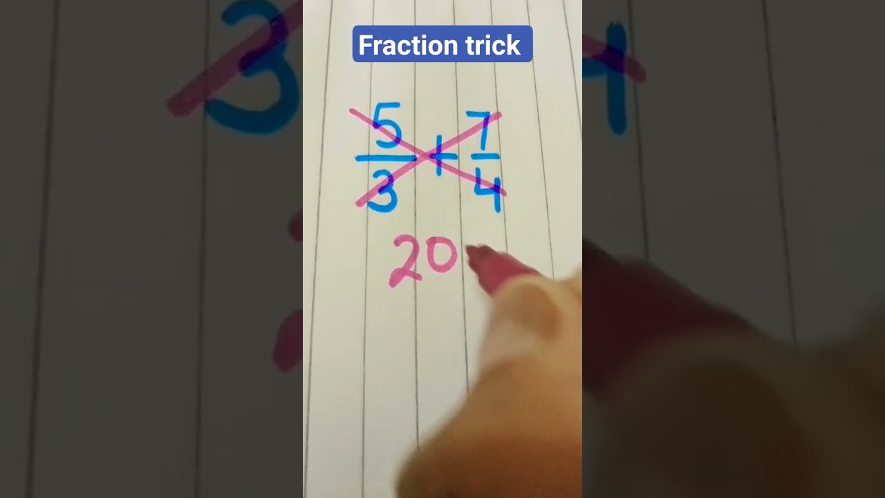 fraction trick 