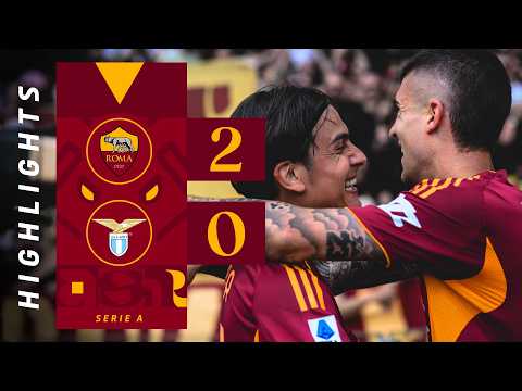 ROMA 2-0 LAZIO | SERIE A HIGHLIGHTS 2025-26