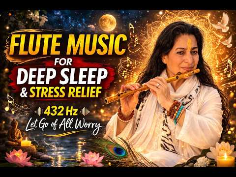 Flute Music for Deep Sleep & Stress Relief | 432 Hz | Let Go of All Worry