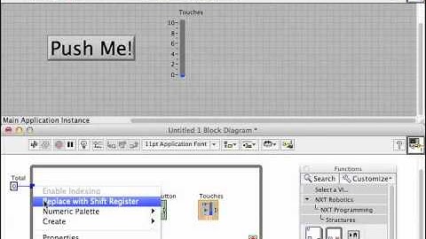 Intro to LabView: Part 9 Shift Registers
