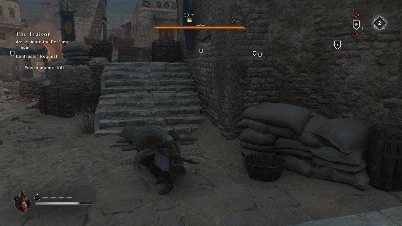 Assassin's Creed Mirage - The Traitor Environmental Kill