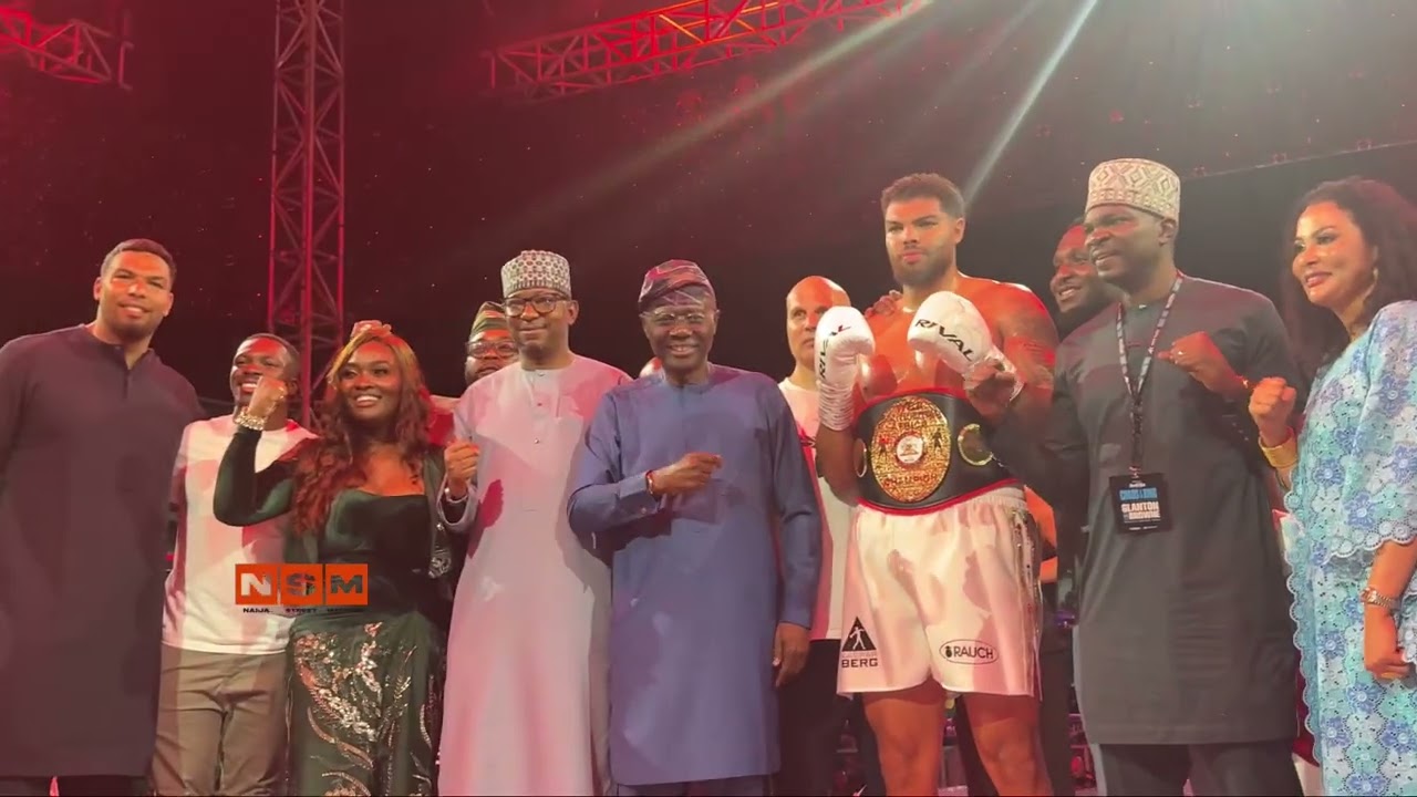 NSM live at the chaos in the ring boxing event. 