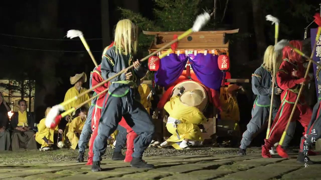 若狭小浜の遠敷（おにゅう）まつり 【千年杉ライトアップイベント】2025 若狭彦神社例祭 令和7年10月11日
