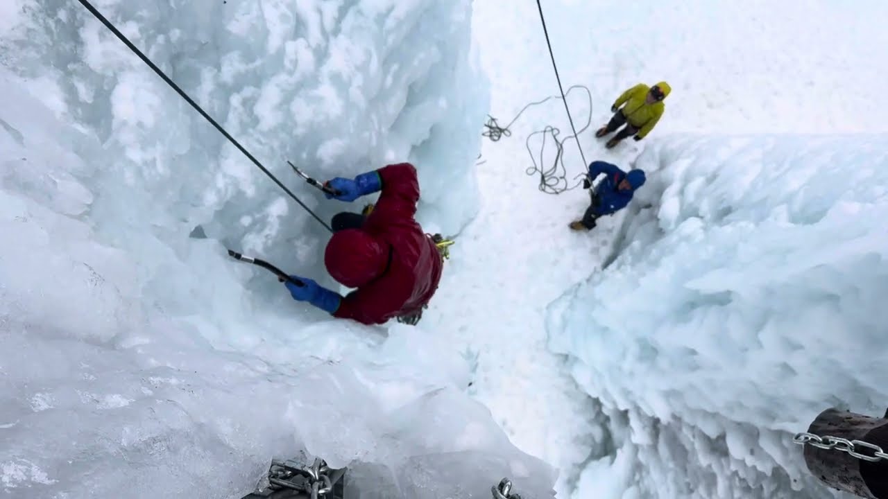 Cascade de Glace à la Tour de Freissinieres, 27 janvier 2025