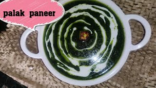 palak paneer ||paneer recipe || easy palak recipe ||aurangabadi kitchen