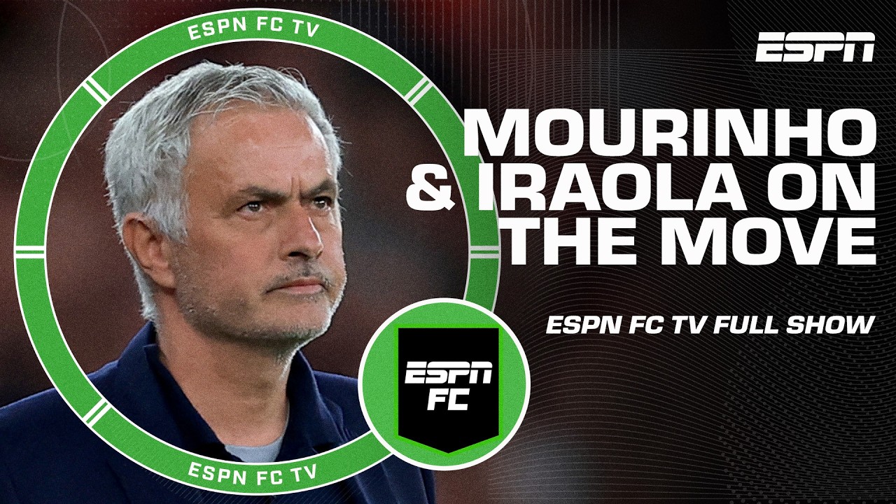 NEW MANAGER TALK 🤝 Jose Mourinho to Real Madrid & Andoni Iraola joining Liverpool ⁉️ | ESPN FC
