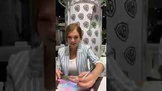 "The 100" Autographs signature of Bob, Eliza and Richard in #SDCC
