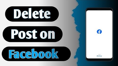 How to Delete Post On FaceBook with TalkBack for Blind User FaceBook se Post Kaise Delete Karen 2024