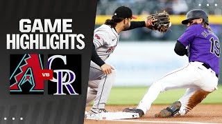D-backs vs. Rockies Game Highlights (4\/8\/24) | MLB Highlights