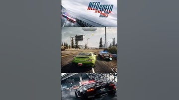 Police Chasing NFS Rivals | 4k UHD Ultra Quality #shorts  #gaming