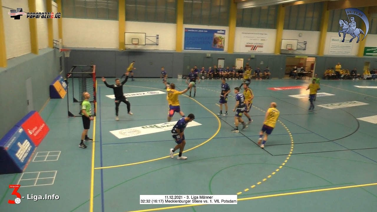 32:32 (16:17) Mecklenburger Stiere vs. 1. VfL Potsdam - 11.12.2021