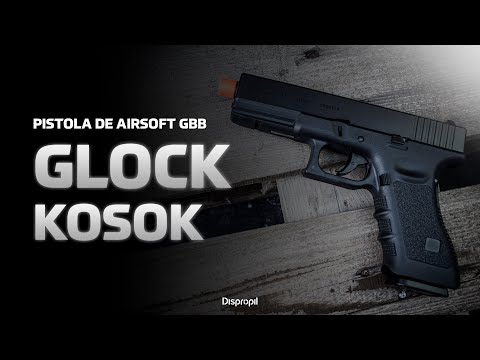 Vídeo: Airsoft Glock: descrição e especificações