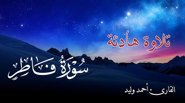 {وَهُمْ يَصْطَرِخُونَ فِيهَا}😢 تــلاوة مــن سـورة فـاطـر #القارئ_أحمد_وليد 😊♥