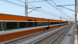 [OpenBVE] SNCF TGV PSE Orange.