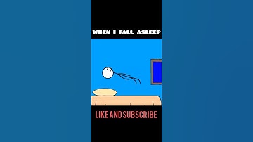 When I Sleep #comedyvideos #funny #funnyshorts #animationmeme #cartoon #shorts