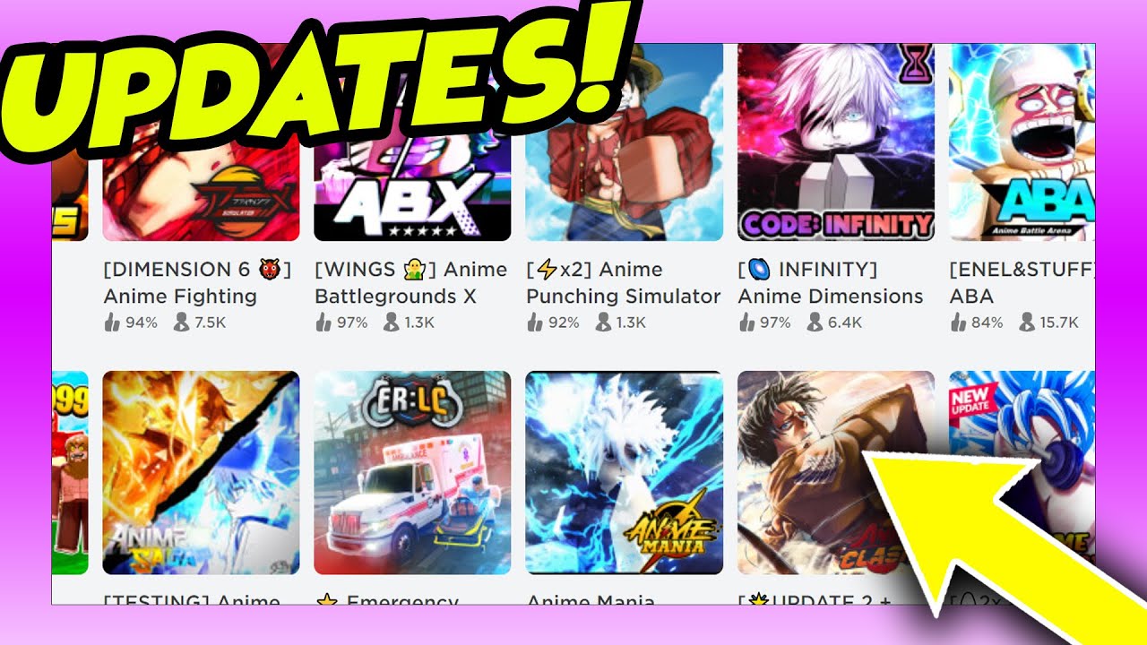 Roblox Anime Games COMING OUT In 2022 YouTube 