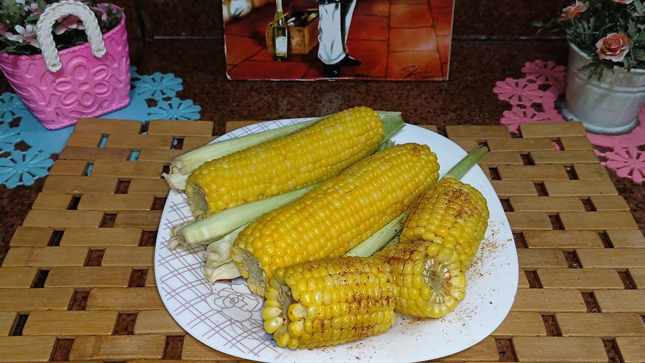 طريقة عمل الذرة الصفراء بطريقة سهله جدا 