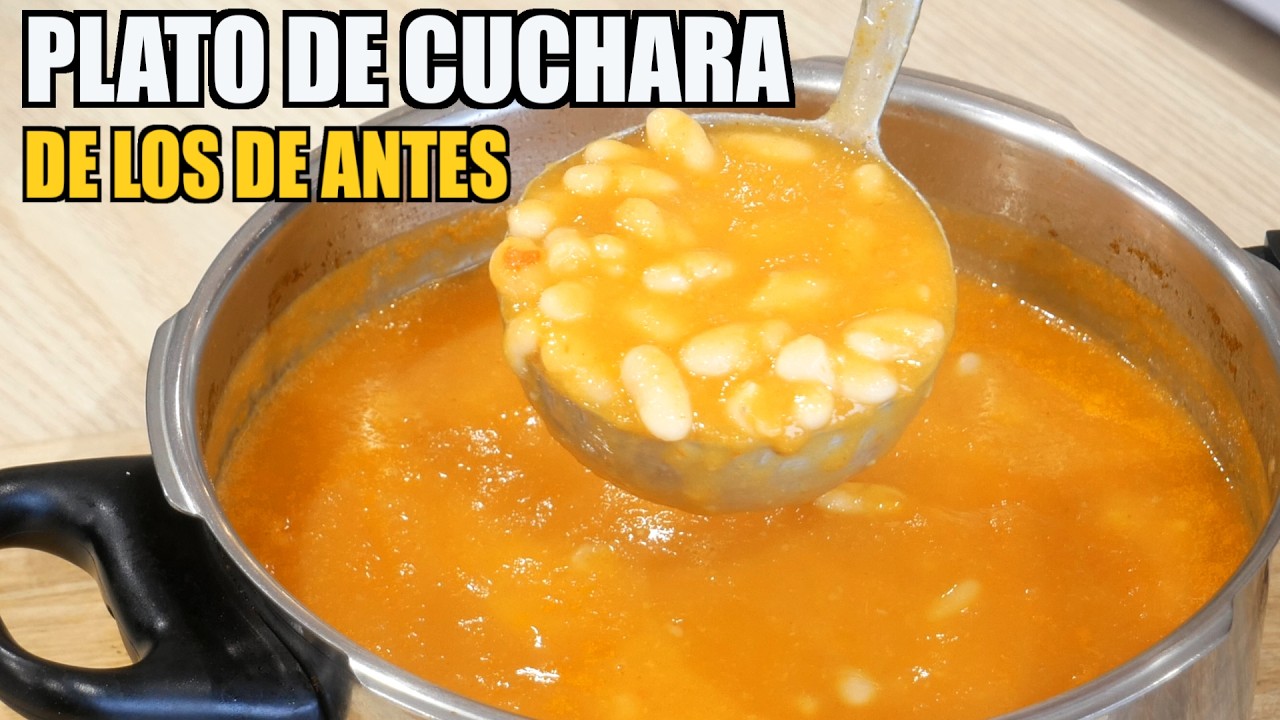 Judías Blancas con Verduras FÁCILES | Plato de cuchara de los de antes