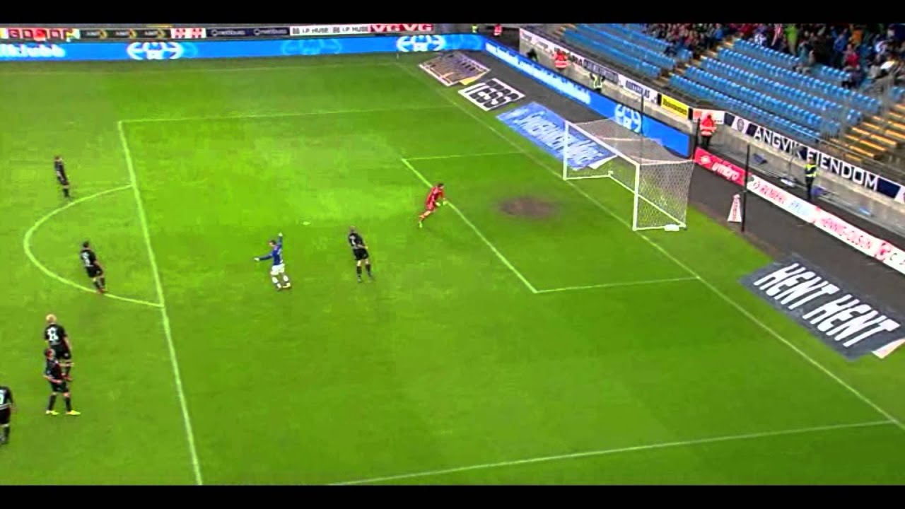 Fredrik Gulbrandsen amazing longshot vs Vålerenga