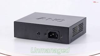 commercial grade 6 port gigabit poe switch with ieee802.3af/at support