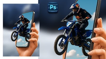 Out of box effect    Photoshop tutorial for beginner designers