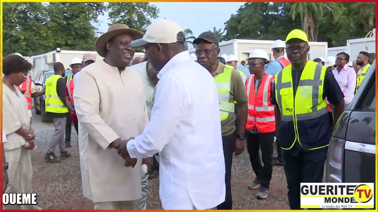 🔶Construction du nouveau siège de l'Assemblée Nationale du Bénin: Patrice TALON inspecte les travaux