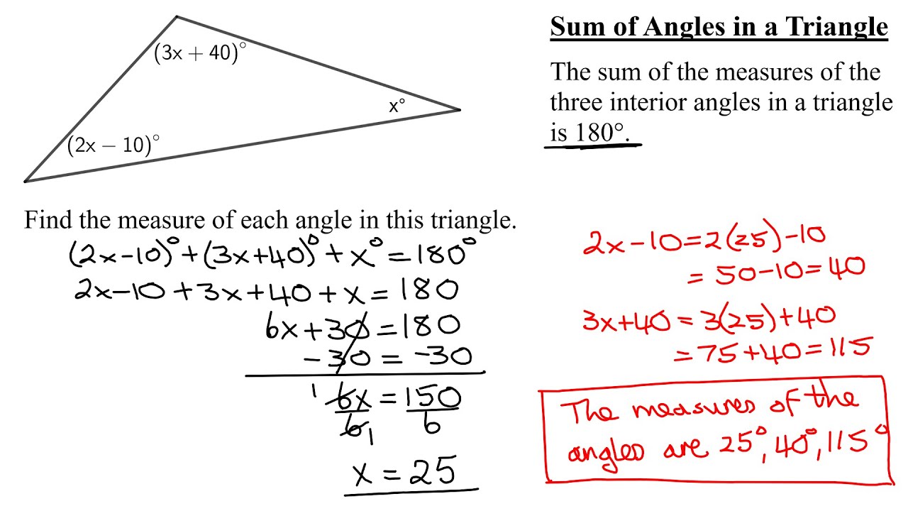 The 3-Step Secret to Find Any Triangle's Angles (Easy!) - Answerpoint.blog