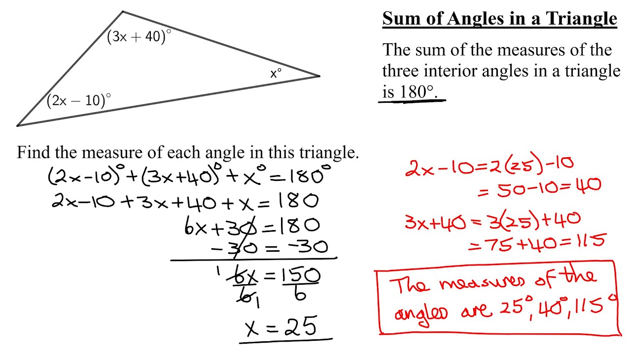assignment find the measure of each angle indicated