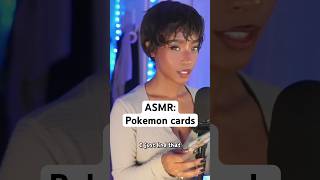 ASMR: Pokemon cards are art. 🧚🏽‍♀️✨ #asmr #art #pokemon #shorts
