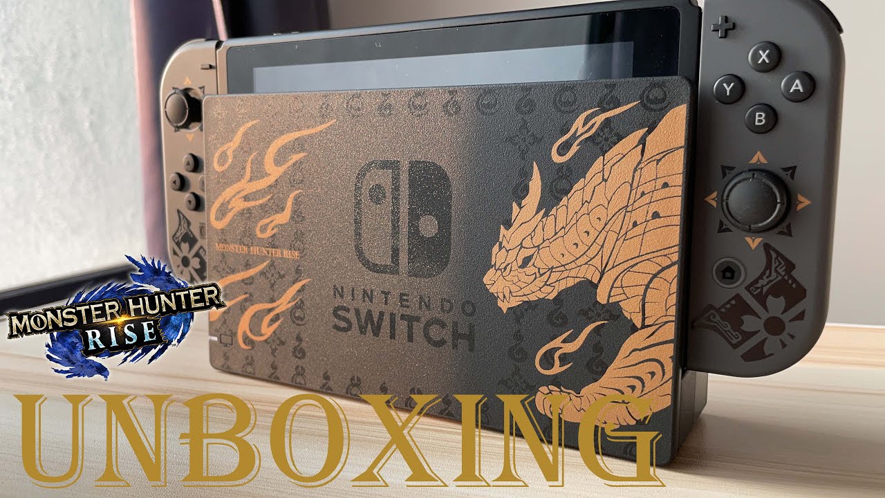 Can Japan Switch Console support English? Or just Japanese? Monster Hunter Switch UNBOXING !