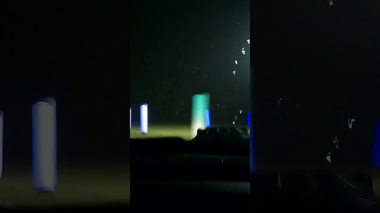 Night Drifting at Hyperfest in a 700 Horsepower Car