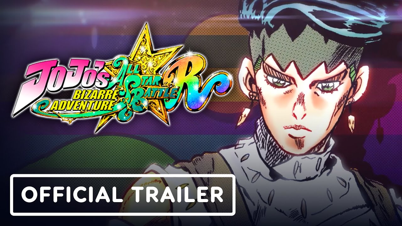 JoJo's Bizarre Adventure All Star Battle R Trailer, anime, art, fighting  game