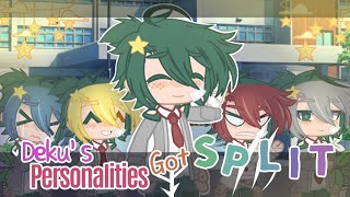 Dekus Personalities Got Splitbnha-Mhagacha Clubinspiredweeb-Wobble