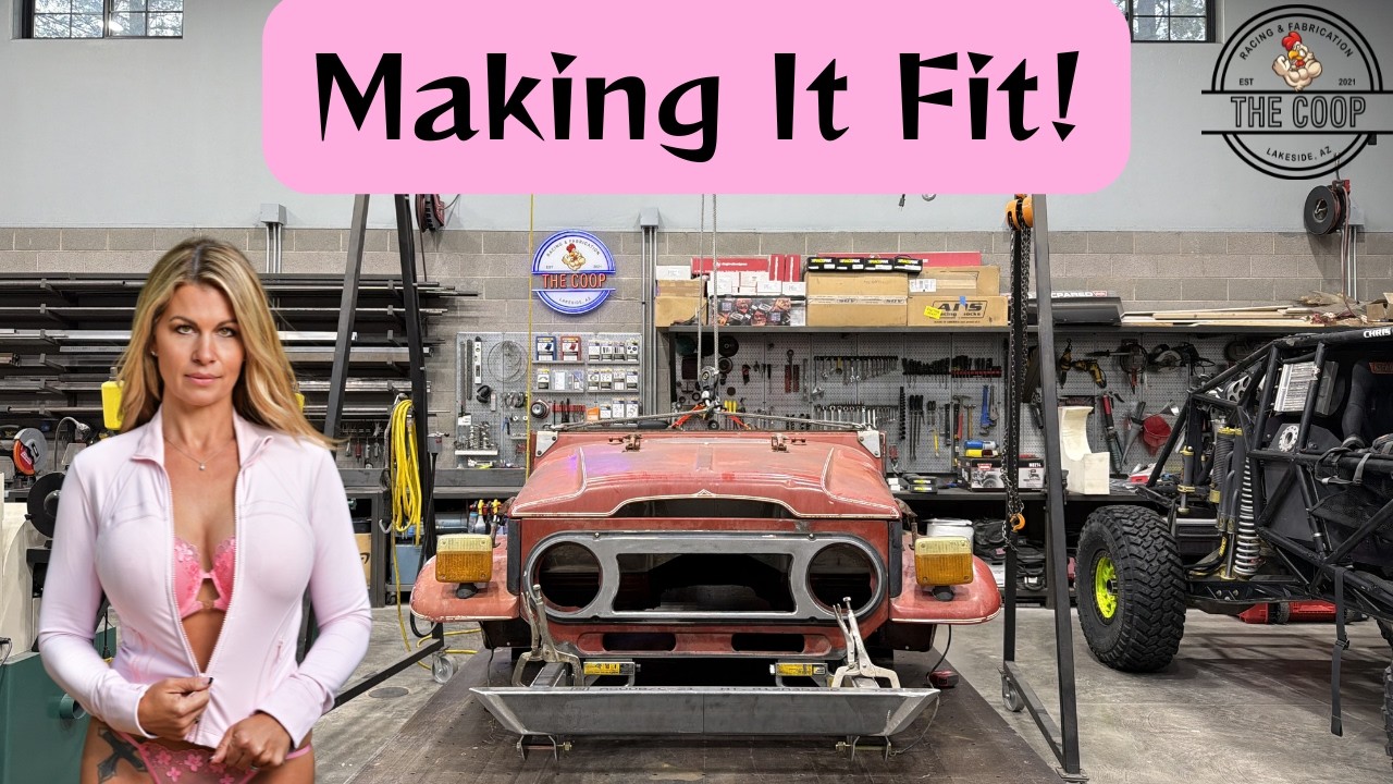 Making It Fit: FJ40 Body Notch, Fender Trim & Spring Hangers