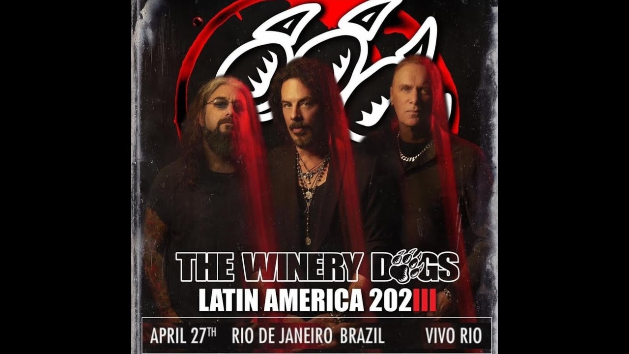 The Winery Dogs Gaslight Xanadu Vivo Rio /Rio de Janeiro,27/04