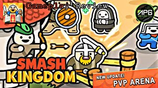 Smash Kingdom: Slingshot Action Defense (Gameplay Review) |throw paper cards and fight|#smashkingdom screenshot 1