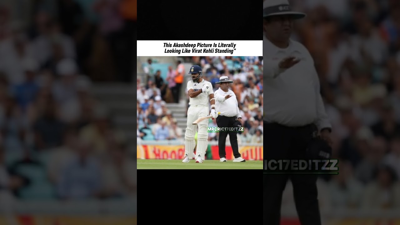 Akash Deep Looking Like Virat 🤔 