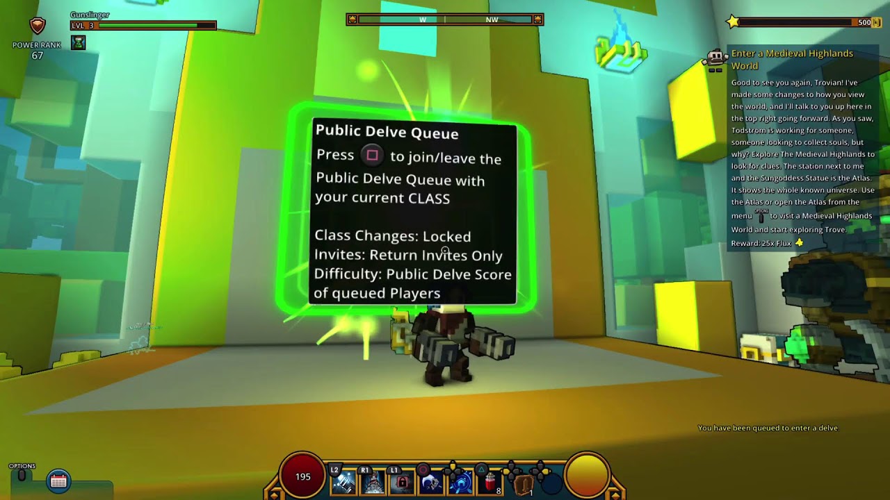 Jugando una copia barata de Minecraft