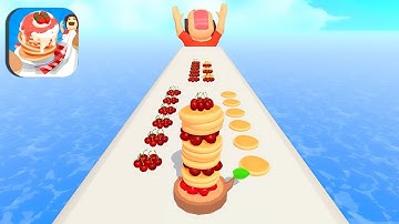 pancake rush gameplay all levels android.ios