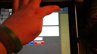 Audionote iPad application review screenshot 4