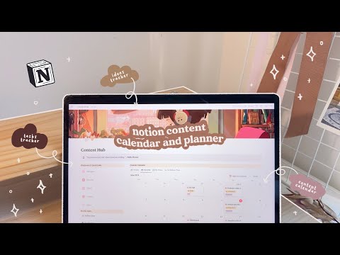 NOTION TUTORIAL 💡🖥️ Content Calendar and Planner 🧠