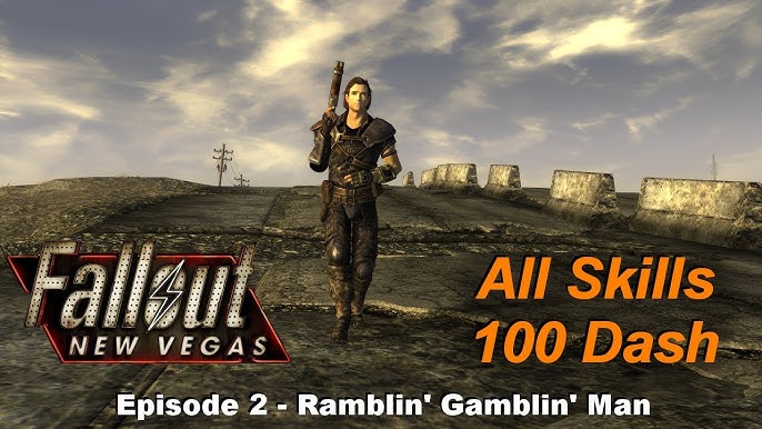 Fallout New Vegas All 100 Skills - No Hacks or Glitches - How to 