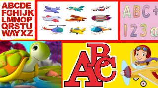 A To Z Abc Kids School Open English Open kids Phonics ( Subject)Video A For Airplane ✈️ T Tortoise 🐢