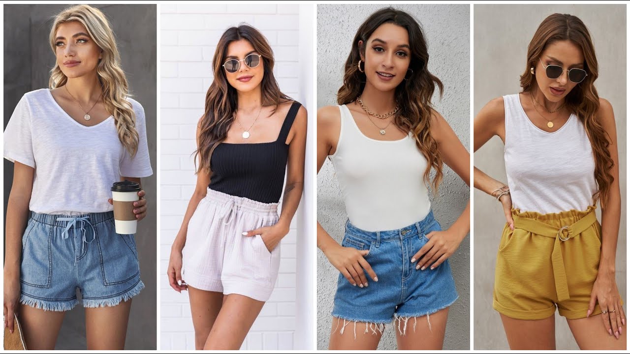 Latest Denim Cotton Shorts For Girls Best Women Shorts For Summer