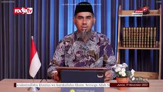 [LIVE] Ustadz Dr. Muhammad Nur Ihsan | Manhaj Imam Malik fi Isbatil Aqidah