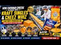 How Cheddar Cheese Is Made Into Kraft Singles &amp; Cheez Whiz in Factory🧀 | Processed Cheese Production