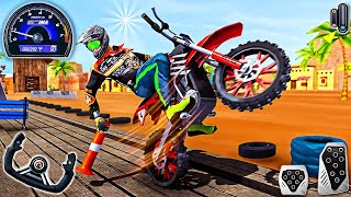 Extreme Bike Stunt Racing Game - Impossible Motorcycle Driving Sim | Android Gameplay screenshot 3